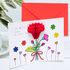 [ARTSAM] Kit de carte de décoration d’œillet en nid d’abeille en papier de couleur bricolage – Des fournitures d’art et d’artisanat faciles à fabriquer pour des créations uniques